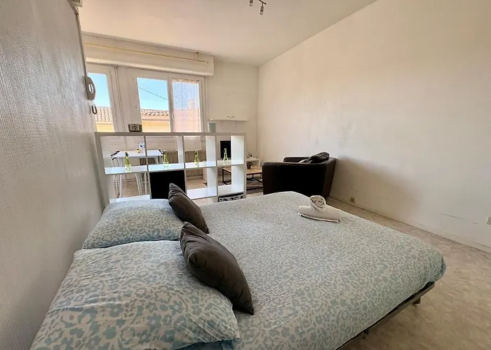 Carnot - 1 Canape Lit 1 Salle De Bain Lejlighed